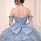 Ladivine 15742 Off the Shoulder Poofy Quinceanera Ball Gown