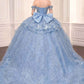 Ladivine 15742 Off the Shoulder Poofy Quinceanera Ball Gown