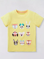 Children's Animal Crew Neck T-Shirt - Farnelli