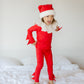 Red Holiday Elf Costume, Santa Costume
