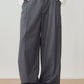 Men's Wide Leg Pleated Pants - Farnelli