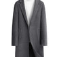 Men's Plus Size Lapel Collar Long Coat - Farnelli