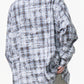 Men's Plus Size Plaid Button Up Long Sleeve Shirt - Farnelli