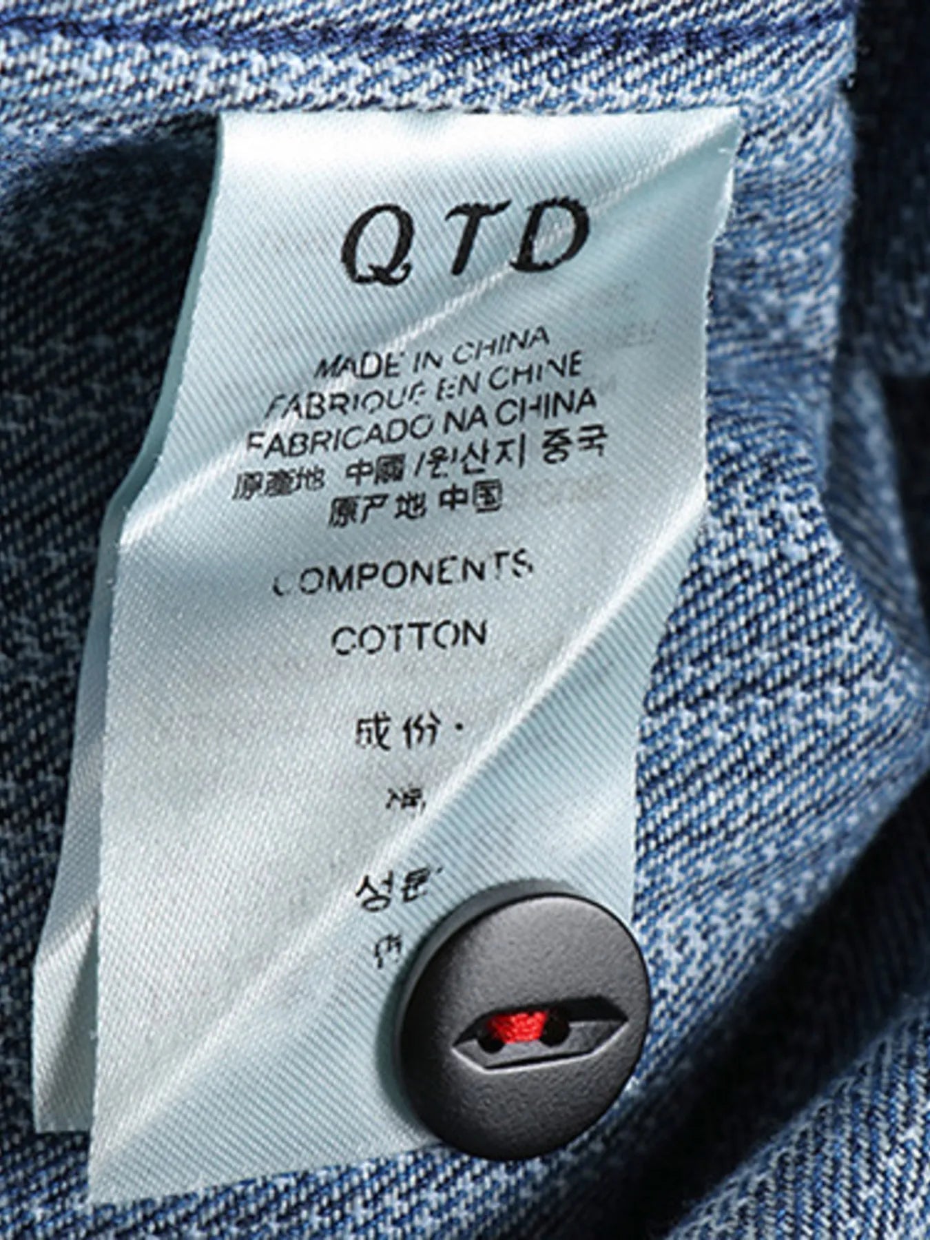 Men's Striped Button Down Denim Shirt - Farnelli