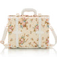 SarahFace Briefcase - Beige Floral's