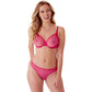 Gossard Glossies Lace Hot Pink Sheer Bikini Panty-3
