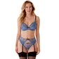 Gossard Superboost Lace Moonlight Blue Garter Belt-3