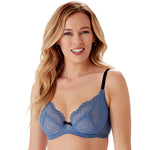 Gossard Superboost Lace Sheer Plunge Bra Moonlight Blue-0