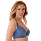Gossard Superboost Lace Sheer Plunge Bra Moonlight Blue-2