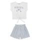 Sassy Butterfly Girls Casual Set-1