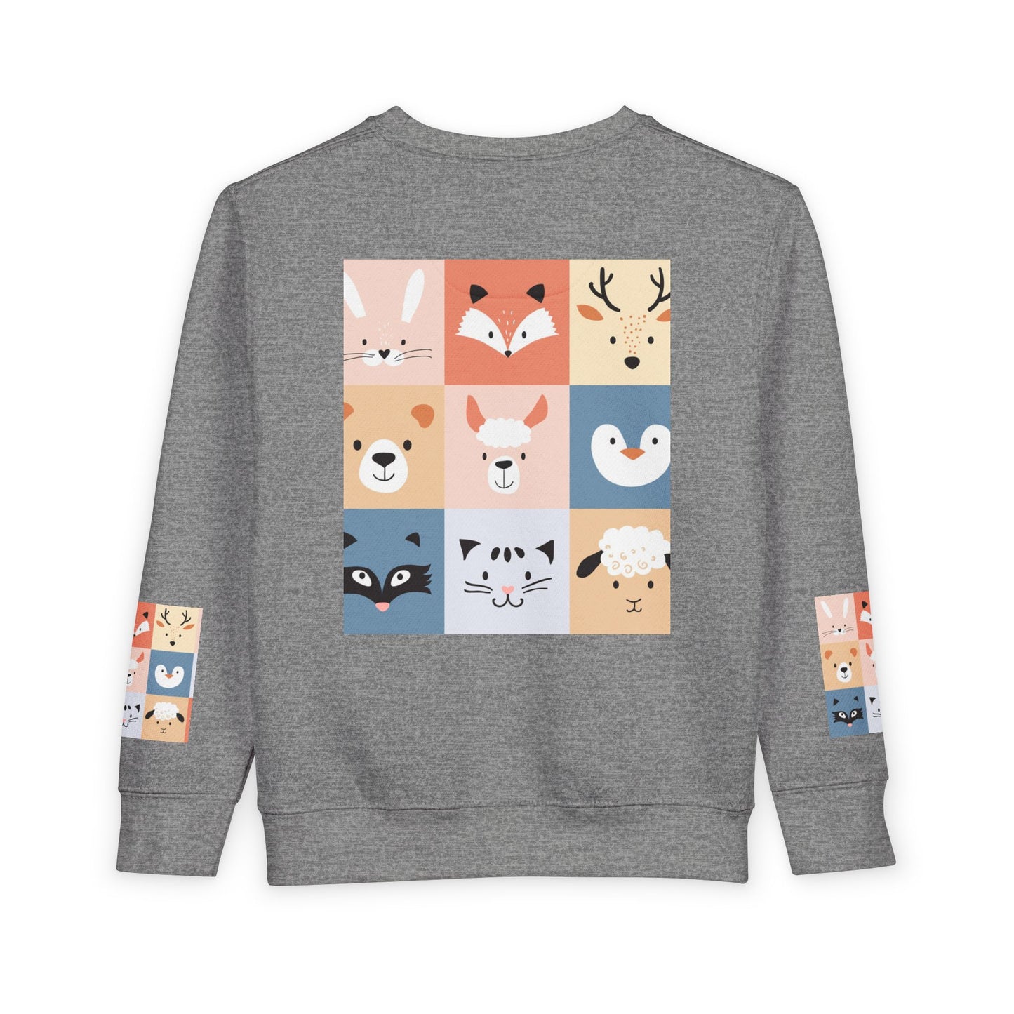 Cute Animal Toddler Sweatshirt | Kids Cozy Crewneck, Baby Gift, Toddler Apparel, Playdate Outfit, Animal Lovers Clothing