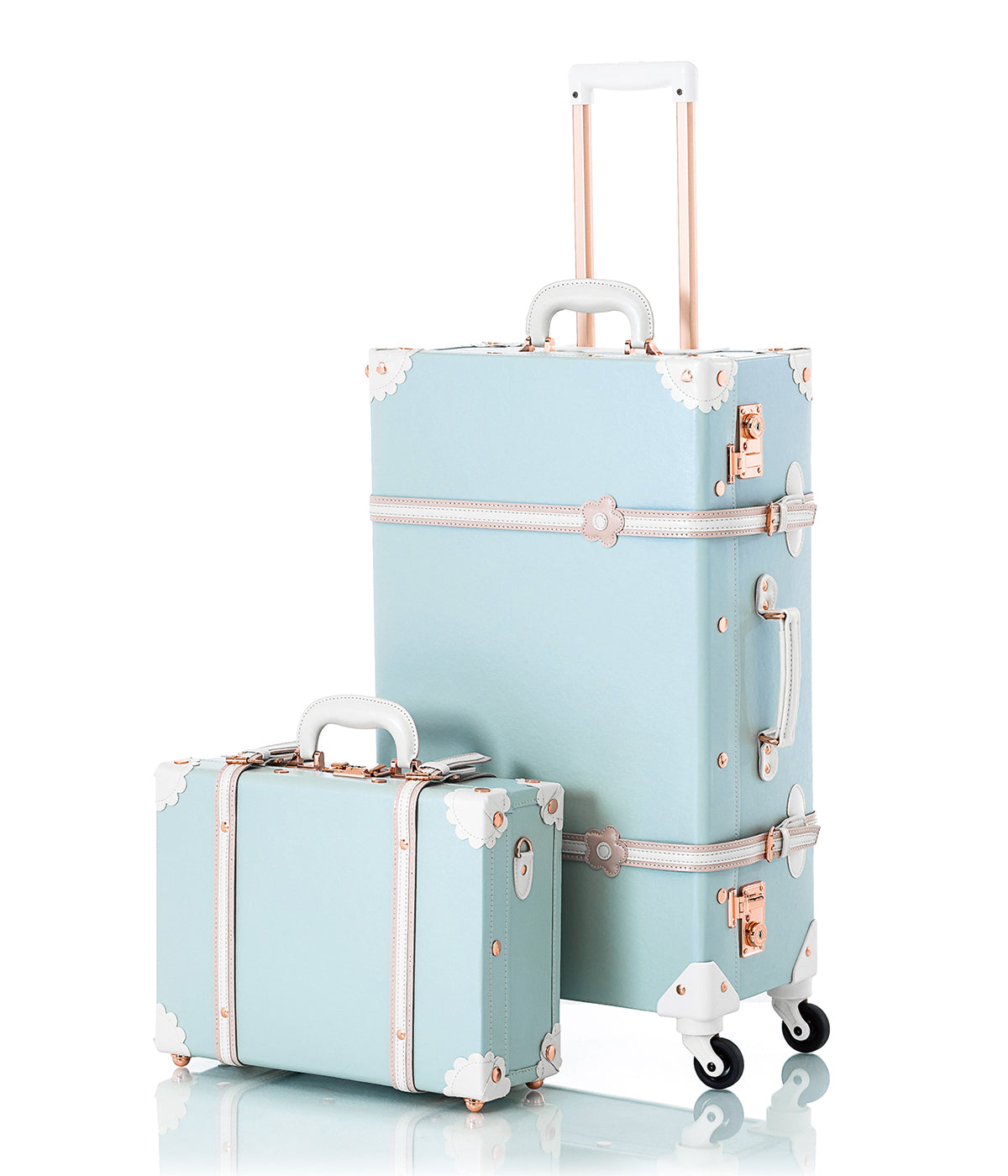 COTRUNKAGE Minimalism XL Check-in Set briefcase with sleek design, durable handles, and spacious interior for travel essentials.