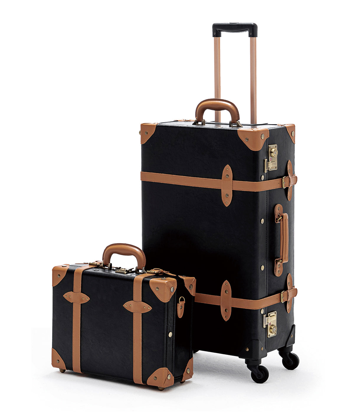 COTRUNKAGE Minimalism XL Check-in Set briefcase with sleek design and sturdy handle, perfect for travel and business trips.