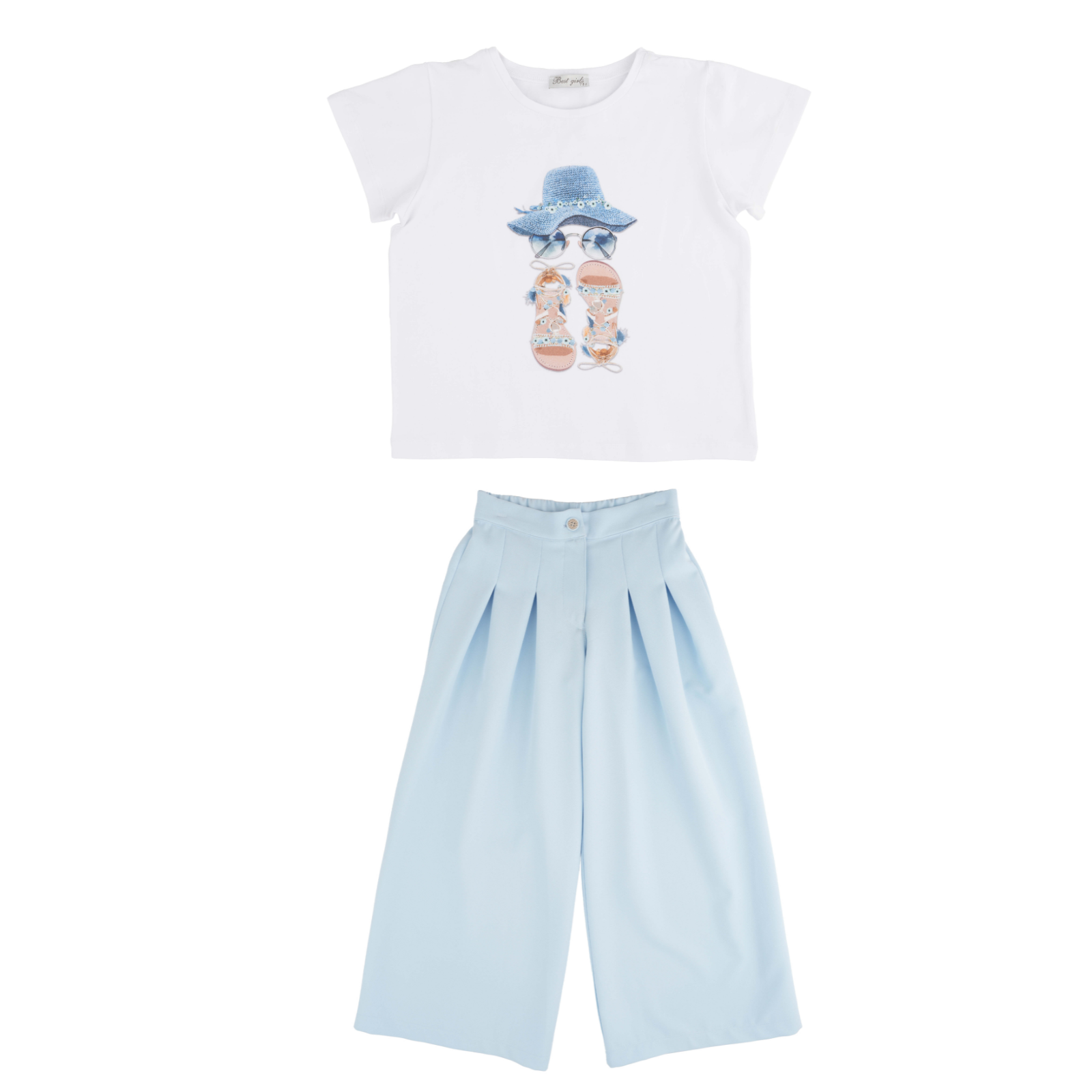 Trendy Shopper Girls Dressy Set-1