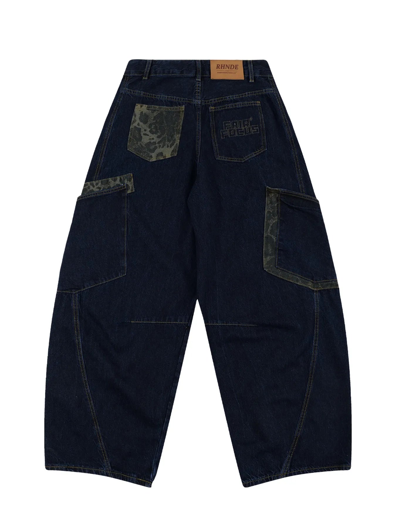 Men's Oversized Cargo Jeans - Farnelli