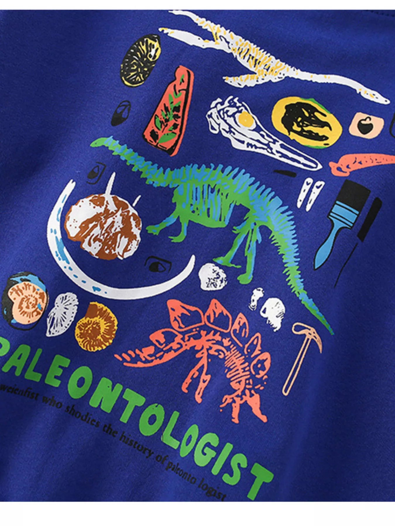 Children's Dinosaur Crew Neck Sweatshirt - Farnelli