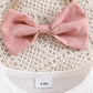 Children's Heart Bowknot Decor Dress with Headband - Farnelli