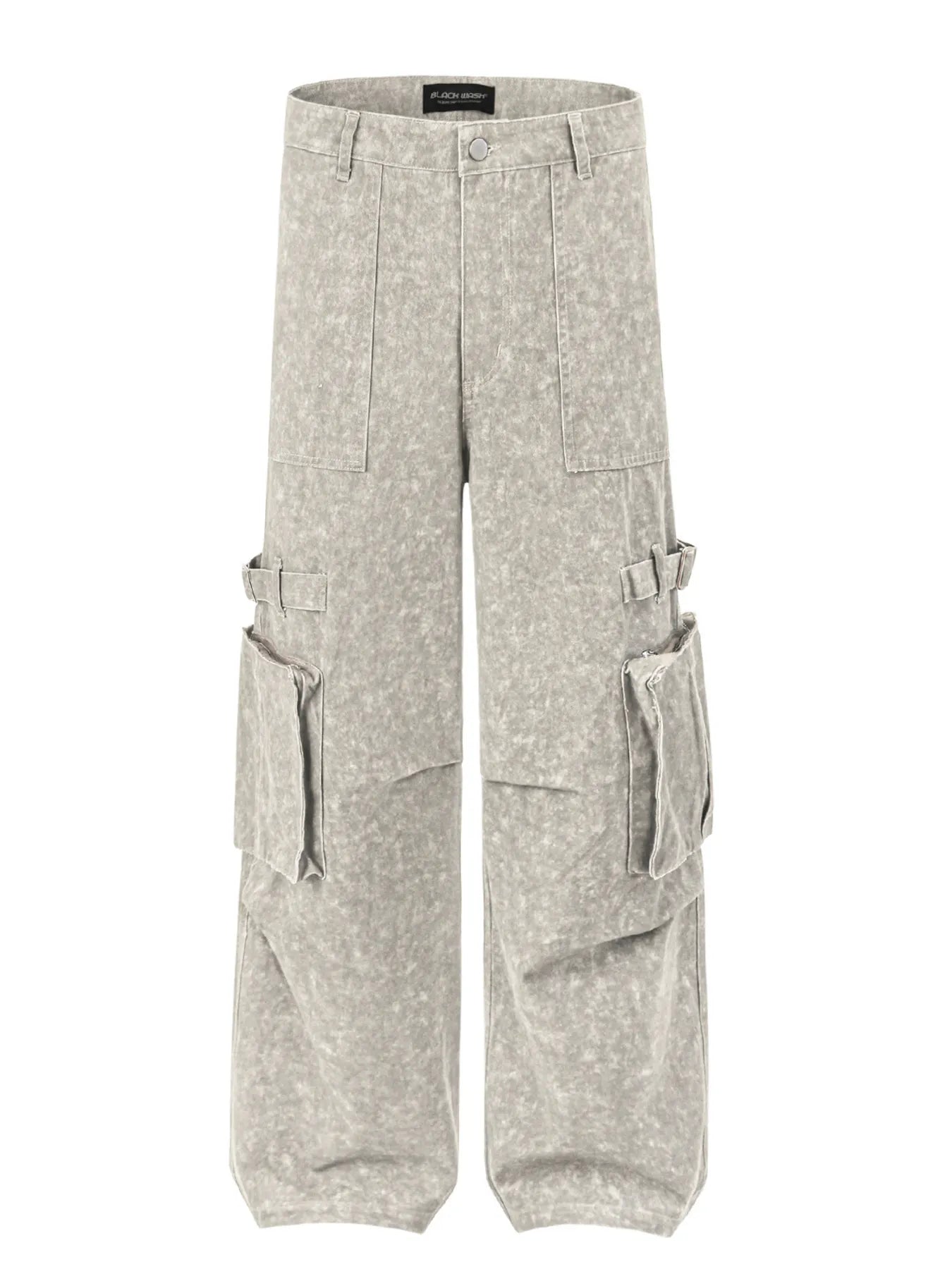 Men's Wide Leg Cargo Jeans - Farnelli