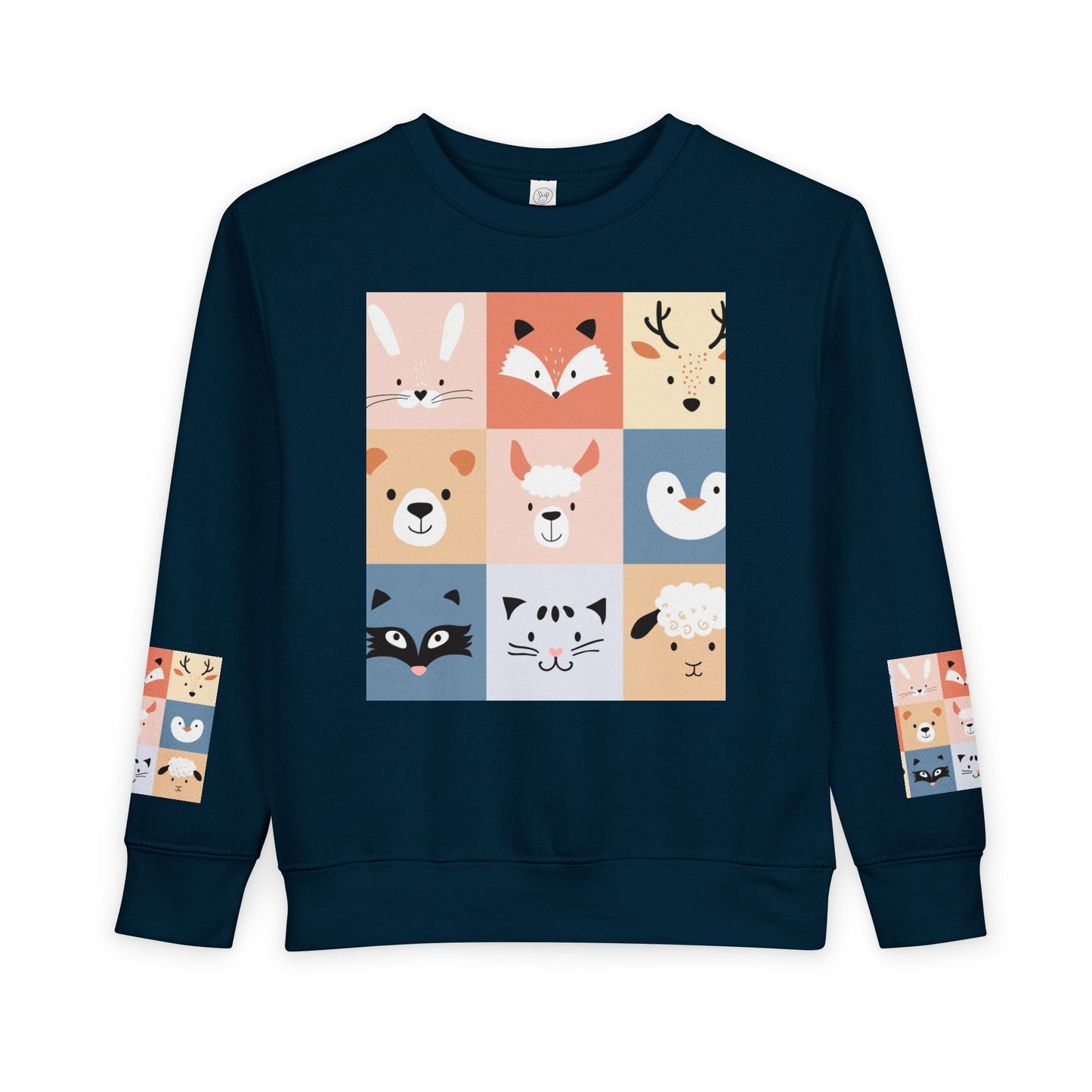 Cute Animal Toddler Sweatshirt | Kids Cozy Crewneck, Baby Gift, Toddler Apparel, Playdate Outfit, Animal Lovers Clothing