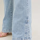 Judy Blue Full Size Tummy Control Vintage Wash Side Slit Slim Boot Jeans Plus Size - Farnelli