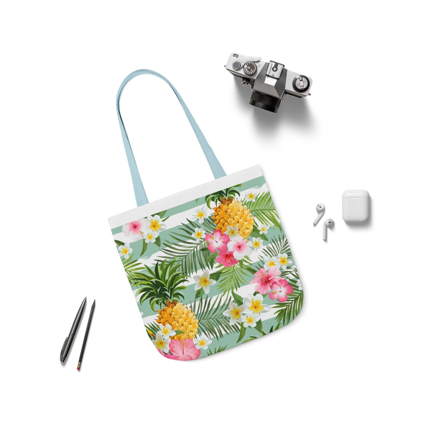 Tropical Canvas Tote Bag