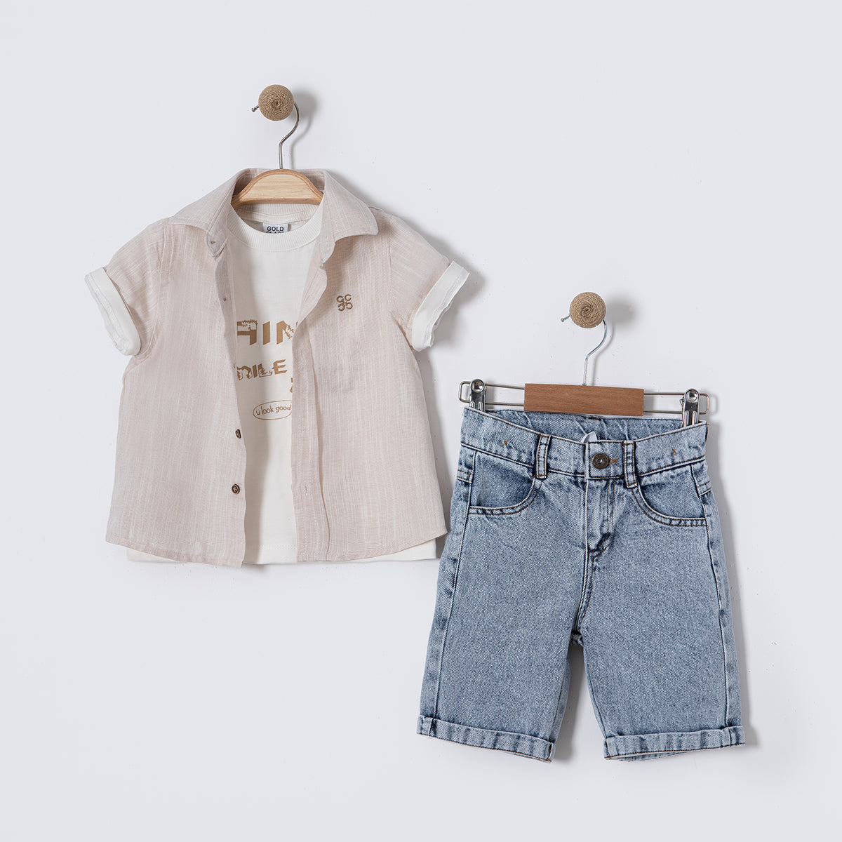 Trendy Tommy Denim Set-1