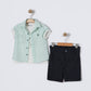 Mint Mike Denim Set-1