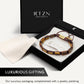 Tigers Eye Beaded Bracelet - Havana