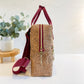 Carry Courage GAME CHANGER mini backpack in a paisley pattern, front view