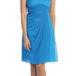 CLEARANCE - Eureka 1801 One Shoulder Knee Length Chiffon Dress (Size 2XL)