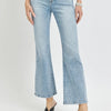 RISEN Full Size High Rise Ankle Flare Jeans - Light