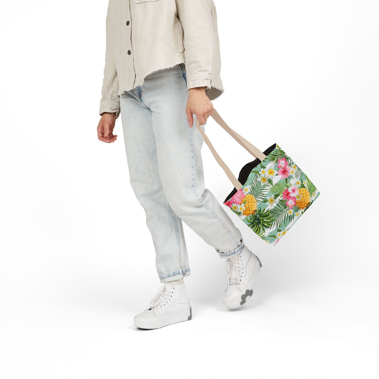 Tropical Canvas Tote Bag