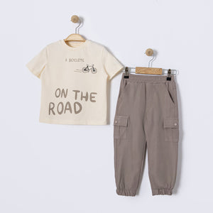 Little Rider Cargo Joggers Set-1