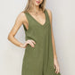 HYFVE V-Neck Sleeveless Romper with Pockets - Farnelli