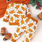 Children's Gingerbread Man Print Long Sleeve Outfit Set - Farnelli
