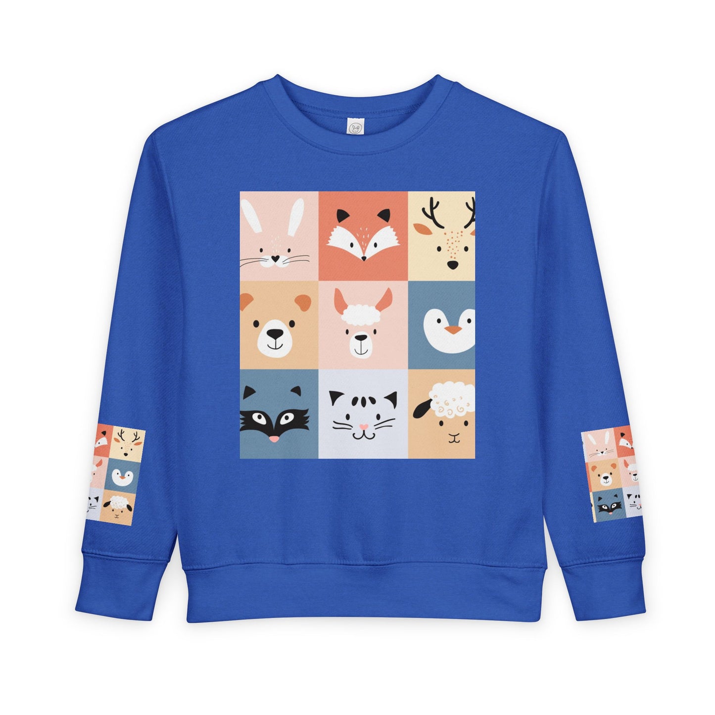 Cute Animal Toddler Sweatshirt | Kids Cozy Crewneck, Baby Gift, Toddler Apparel, Playdate Outfit, Animal Lovers Clothing