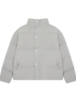 Men's Full Size Quilted Long Sleeve Puffer Jacket Plus Size - Farnelli