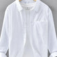 Men's Plus Size Button Up Long Sleeve Shirt - Farnelli