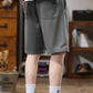 Men's Plus Size Casual Loose-Fit Drawstring Shorts - Farnelli