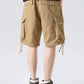 Men's Drawstring Wide Leg Cargo Shorts - Farnelli