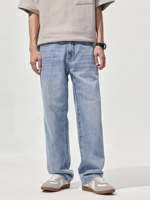 Men's Relaxed Fit Straight Leg Jeans - Farnelli