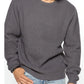 Men's Full Size Round Neck Long Sleeve Sweater Plus Size - Farnelli