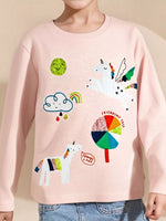 Children's Unicorn Long Sleeve T-Shirt - Farnelli