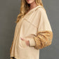 Umgee Sequined French Terry Jacket - Farnelli