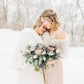 Ivory White Fur Cape (Juliet Wht01)