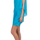 CLEARANCE - Eureka 1902 Layered One Shoulder Short Chiffon Coral Dress (Size M)