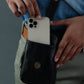 Jet-Set Organizer: Leather Phone Pouch