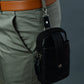 Jet-Set Organizer: Leather Phone Pouch