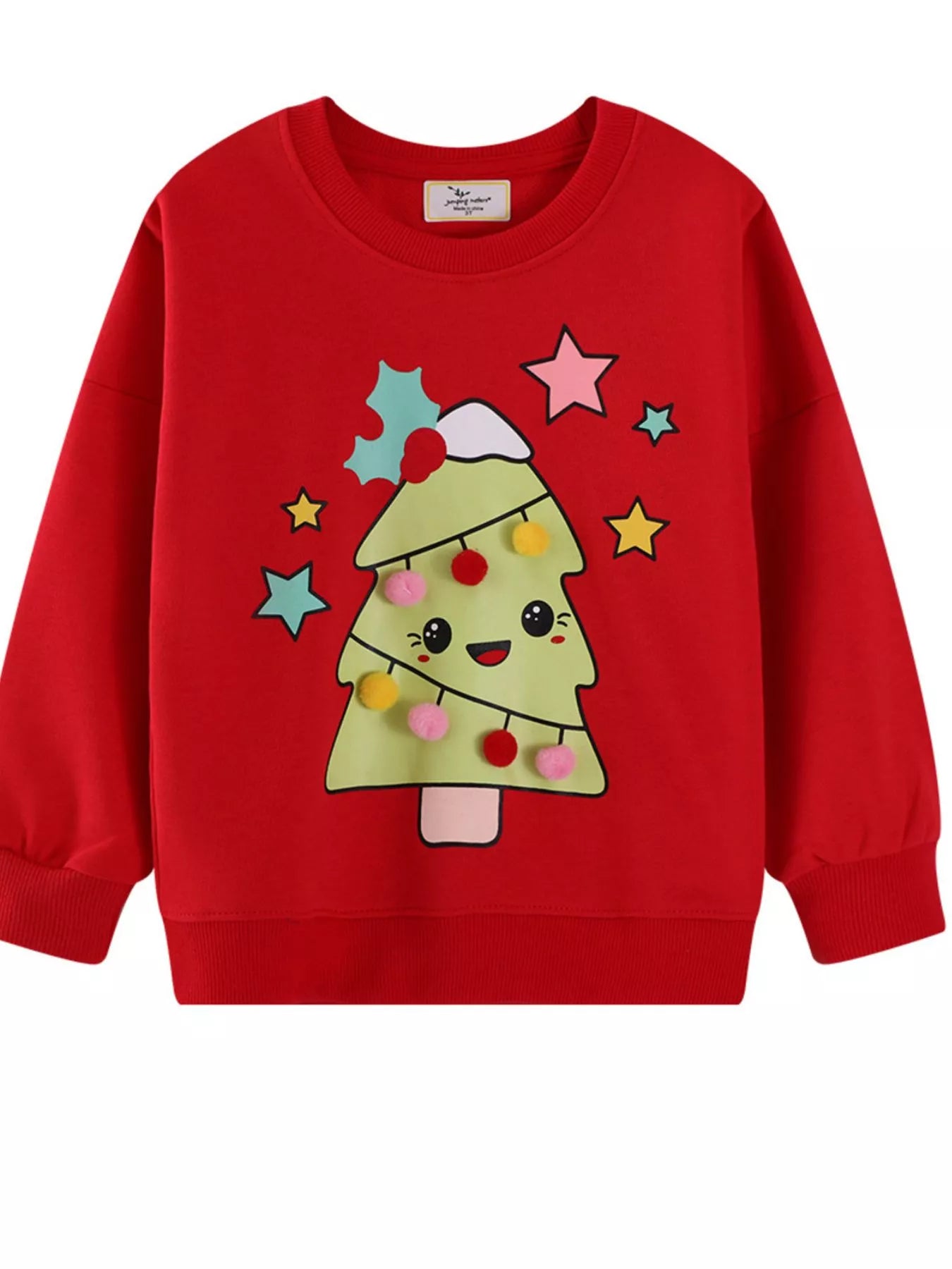 Children's Christmas Tree Graphic Sweatshirt - Farnelli