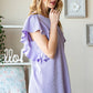 Heimish Full Size Ruffled Sleeve Ribbed Top - Farnelli